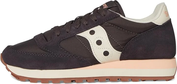 Saucony Originals Jazz Original Women's Classic Shoes Mud/Ivory : 6 B - Medium, Suede/Textile - Image 6