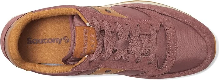 Saucony Originals Jazz Original Women's Classic Shoes Pink/Orange : 5.5 B - Medium, Suede/Textile - Image 2