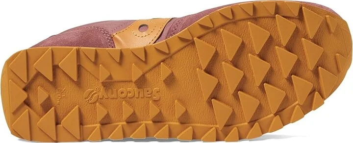 Saucony Originals Jazz Original Women's Classic Shoes Pink/Orange : 5.5 B - Medium, Suede/Textile - Image 3