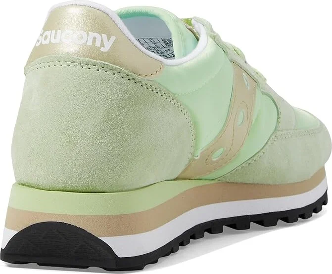 Saucony Originals Jazz Triple Women's Shoes Green/Gold : 5 B - Medium, Textile/Synthetic - Image 4