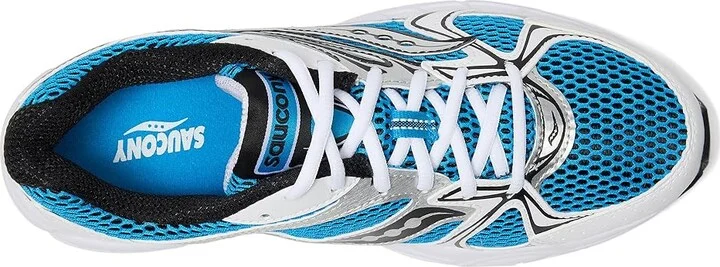 Saucony Originals Ride Millennium Lace-up Boots White/Diva Blue : Men's 11.5 - Women's 13 Medium, Leather - Image 2