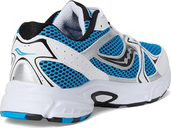 Saucony Originals Ride Millennium Lace-up Boots White/Diva Blue : Men's 11.5 - Women's 13 Medium, Leather - Image 4