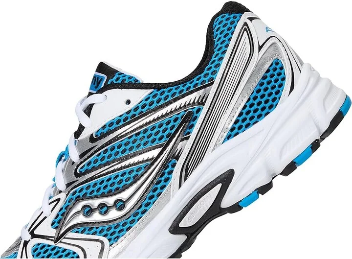 Saucony Originals Ride Millennium Lace-up Boots White/Diva Blue : Men's 11.5 - Women's 13 Medium, Leather - Image 7