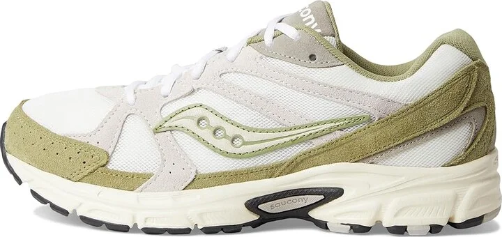 Saucony Originals Ride Millennium Lace-up Boots White/Green : Men's 8 - Women's 9.5 Medium, Leather - Image 6