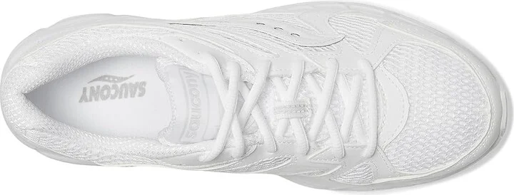Saucony Originals Ride Millennium Lace-up Boots White : Men's 7.5 - Women's 9 Medium, Leather - Image 2