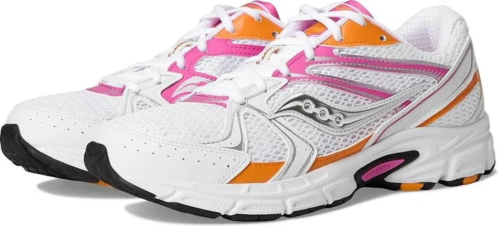 Saucony Originals Ride Millennium Lace-up Boots White/Multi : Men's 8.5 - Women's 10 Medium, Leather