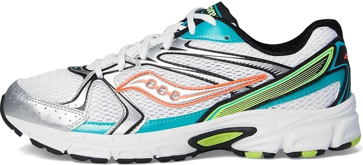 Saucony Originals Ride Millennium Lace-up Boots White/Mutant : Men's 7 - Women's 8.5 Medium, Leather - Image 6