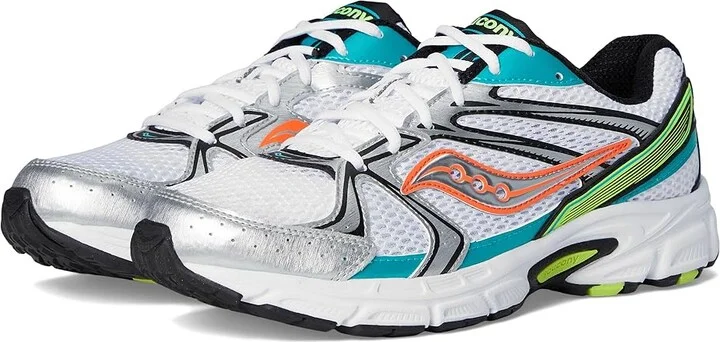 Saucony Originals Ride Millennium Lace-up Boots White/Mutant : Men's 7 - Women's 8.5 Medium, Leather