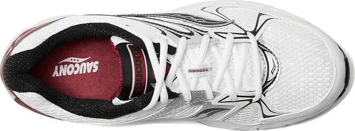 Saucony Originals Ride Millennium Lace-up Boots White/Red : Men's 8.5 - Women's 10 Medium, Leather - Image 2