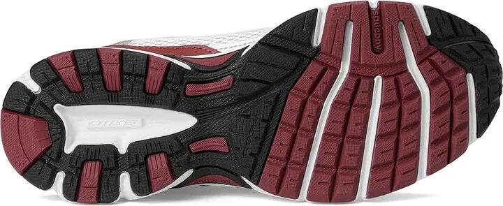 Saucony Originals Ride Millennium Lace-up Boots White/Red : Men's 8.5 - Women's 10 Medium, Leather - Image 3