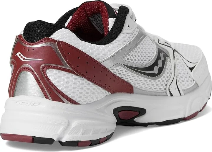 Saucony Originals Ride Millennium Lace-up Boots White/Red : Men's 8.5 - Women's 10 Medium, Leather - Image 4