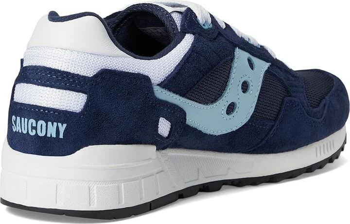 Saucony Originals Shadow 5000 Lace-up Boots Blue/White : Men's 7 - Women's 8.5 Medium, Suede/Textile - Image 4