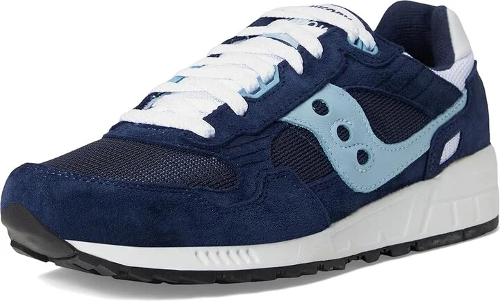 Saucony Originals Shadow 5000 Lace-up Boots Blue/White : Men's 7 - Women's 8.5 Medium, Suede/Textile - Image 5