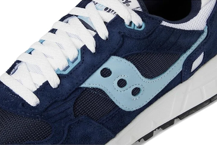 Saucony Originals Shadow 5000 Lace-up Boots Blue/White : Men's 7 - Women's 8.5 Medium, Suede/Textile - Image 7