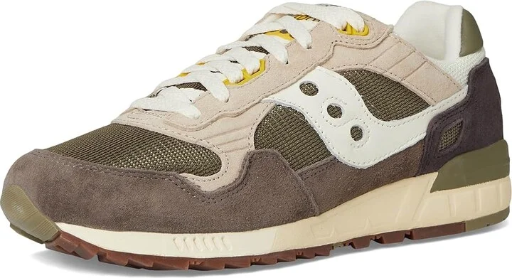 Saucony Originals Shadow 5000 Lace-up Boots Green/Off-White : Men's 7 - Women's 8.5 Medium, Suede/Textile - Image 5