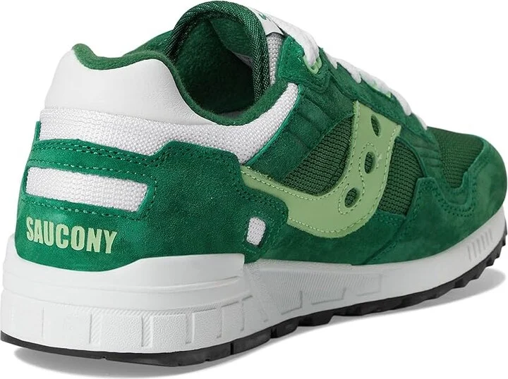 Saucony Originals Shadow 5000 Lace-up Boots Green/White : Men's 7.5 - Women's 9 Medium, Suede/Textile - Image 4