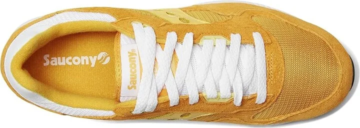 Saucony Originals Shadow 5000 Lace-up Boots Mustard/White : Men's 8.5 - Women's 10 Medium, Suede/Textile - Image 2