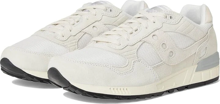 Saucony Originals Shadow 5000 Lace-up Boots White : Men's 9 - Women's 10.5 Medium, Suede/Textile