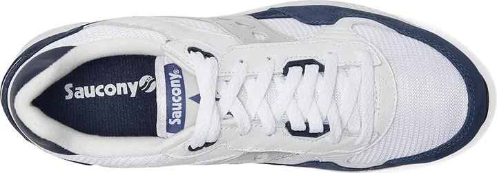 Saucony Originals Shadow 5000 Lace-up Boots White/Navy/Silver : Men's 8 - Women's 9.5 Medium, Suede/Textile - Image 2