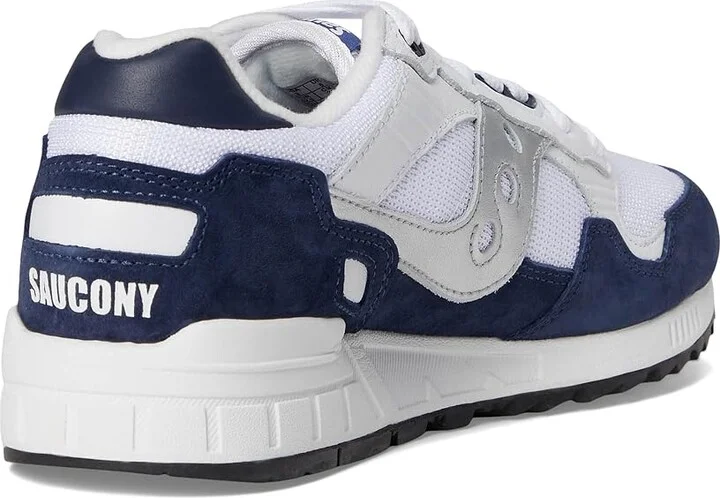 Saucony Originals Shadow 5000 Lace-up Boots White/Navy/Silver : Men's 8 - Women's 9.5 Medium, Suede/Textile - Image 4