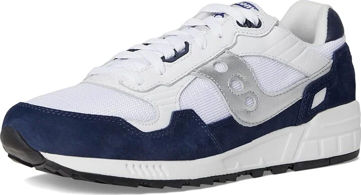 Saucony Originals Shadow 5000 Lace-up Boots White/Navy/Silver : Men's 8 - Women's 9.5 Medium, Suede/Textile - Image 5