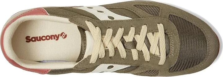 Saucony Originals Shadow Original Classic Shoes Olive/Rust : Men's 3.5 - Women's 5 Medium, Suede/Textile - Image 2