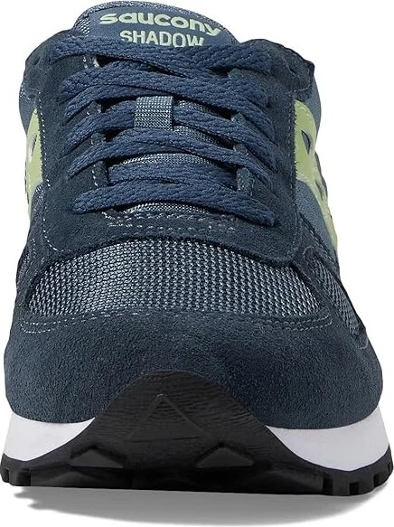 Saucony Originals Shadow Original Men's Classic Shoes Navy/Lime : Men's 6.5 - Women's 8 Medium, Rubber/Suede - Image 5