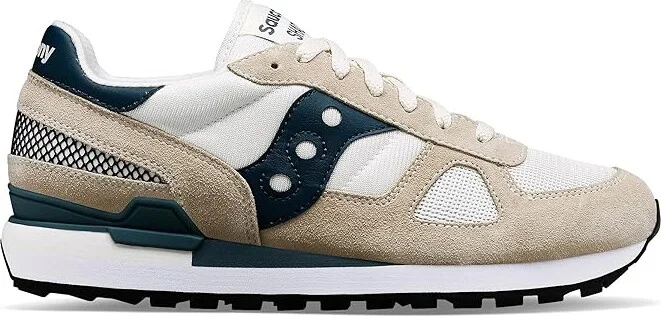 Saucony Originals Shadow Original Men's Classic Shoes White/Navy : Men's 7 - Women's 8.5 Medium, Rubber/Suede - Image 6