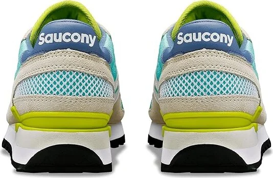 Saucony Originals Shadow Original Women's Classic Shoes Aqua/Sand : 5 B - Medium, Suede/Synthetic/Textile - Image 4
