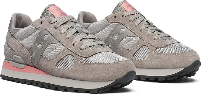 Saucony Originals Shadow Original Women's Classic Shoes Dove/Grey : 5.5 B - Medium, Suede/Synthetic/Textile