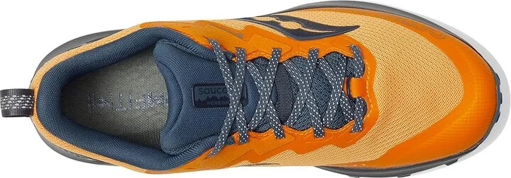 Saucony Peregrine 14 GTX Men's Shoes Peel/Shadow : 8 D - Medium, Synthetic/Textile - Image 2