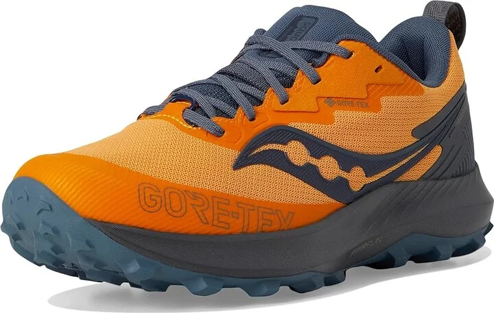 Saucony Peregrine 14 GTX Men's Shoes Peel/Shadow : 8 D - Medium, Synthetic/Textile - Image 5