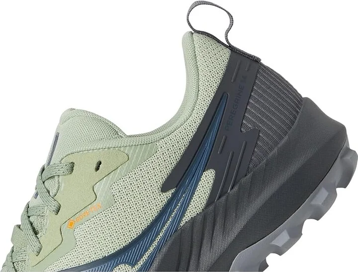 Saucony Peregrine 14 GTX(r) Women's Running Shoes Sage/Carbon : 11.5 B - Medium, Rubber - Image 7