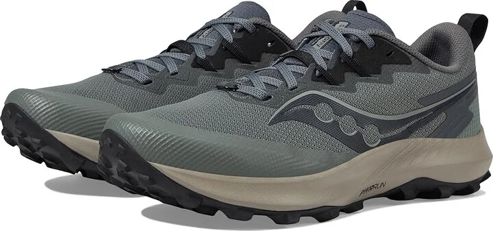 Saucony Peregrine 14 Men's Shoes Bough/Shadow : 7 D - Medium, Synthetic