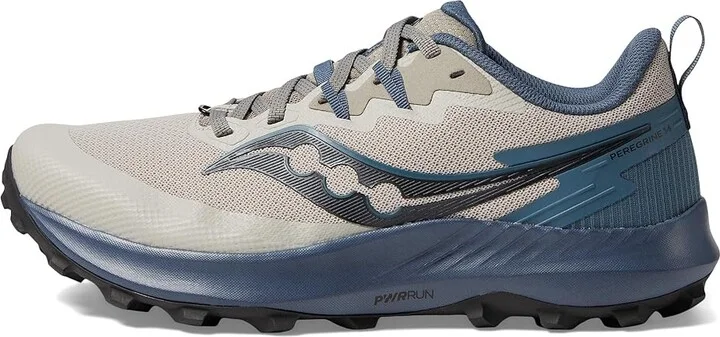 Saucony Peregrine 14 Men's Shoes Dove/Dusk : 7 D - Medium, Synthetic - Image 5