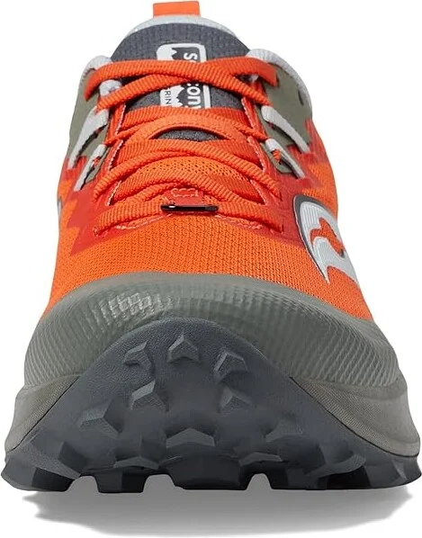 Saucony Peregrine 14 Men's Shoes Pepper/Bough : 8 D - Medium, Synthetic - Image 3