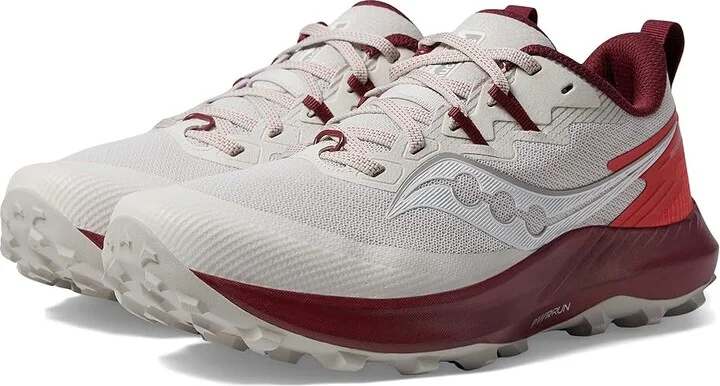 Saucony Peregrine 14 Women's Shoes Dove/Currant : 10.5 B - Medium