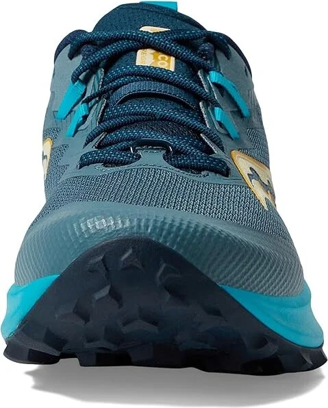 Saucony Peregrine 14 Women's Shoes Mirage/Viziblue : 5.5 B - Medium - Image 3