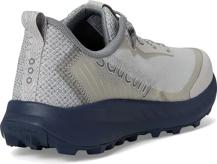 Saucony Peregrine 15 Men's Running Shoes Artic/Navy : 10.5 D - Medium, Leather - Image 4