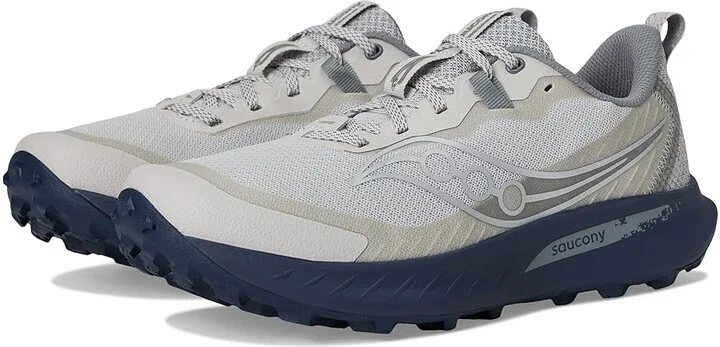 Saucony Peregrine 15 Men's Running Shoes Artic/Navy : 10.5 D - Medium, Leather
