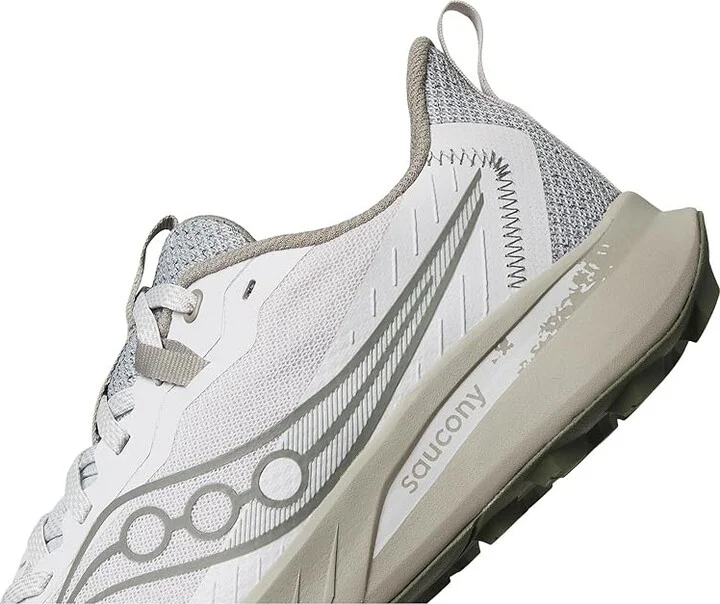 Saucony Peregrine 15 Men's Running Shoes Fog/Ridge : 14 D - Medium, Leather - Image 7