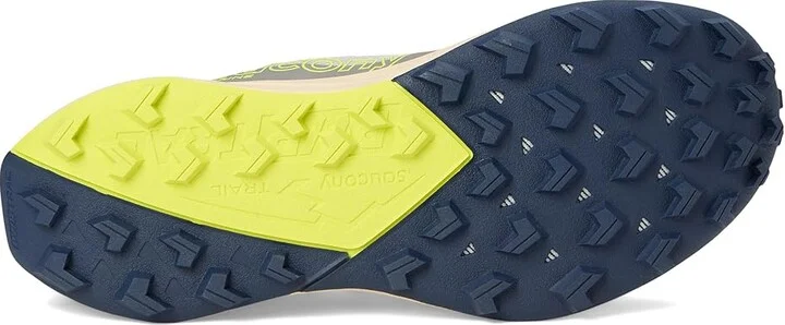 Saucony Peregrine 15 Men's Running Shoes Ridge/Olivine : 11.5 D - Medium, Leather - Image 3