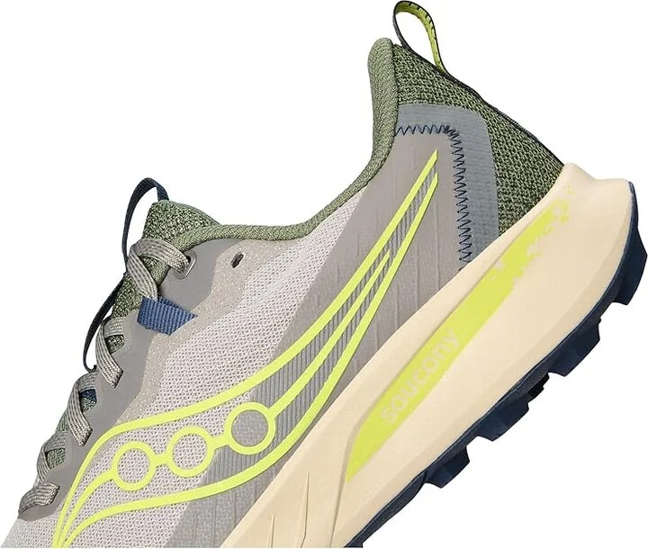 Saucony Peregrine 15 Men's Running Shoes Ridge/Olivine : 11.5 D - Medium, Leather - Image 7