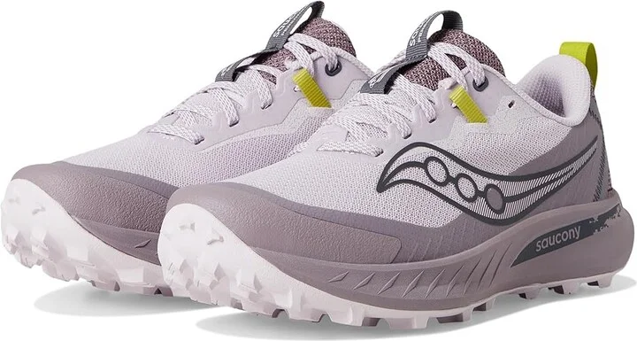 Saucony Peregrine 15 Women's Running Shoes Bloom/Quail : 9 B - Medium, Leather