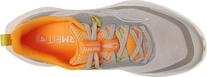 Saucony Peregrine 15 Women's Running Shoes Dove/Peel : 8.5 B - Medium, Leather - Image 2