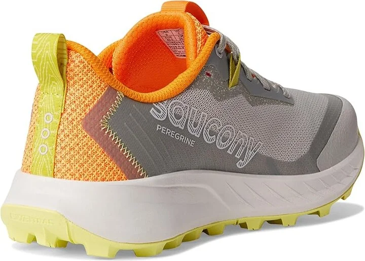 Saucony Peregrine 15 Women's Running Shoes Dove/Peel : 8.5 B - Medium, Leather - Image 4