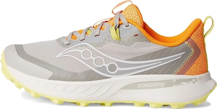 Saucony Peregrine 15 Women's Running Shoes Dove/Peel : 8.5 B - Medium, Leather - Image 6
