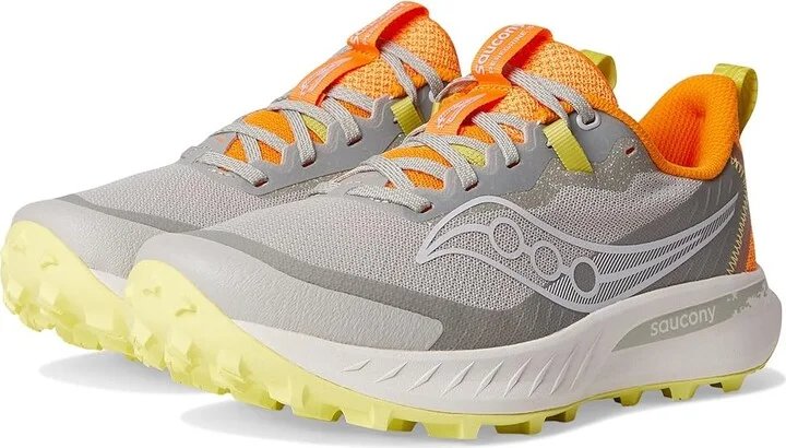 Saucony Peregrine 15 Women's Running Shoes Dove/Peel : 8.5 B - Medium, Leather