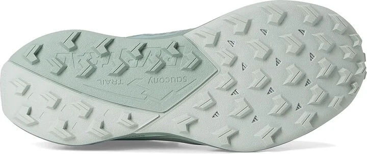 Saucony Peregrine 15 Women's Running Shoes Mist/Aloe : 9 B - Medium, Leather - Image 3