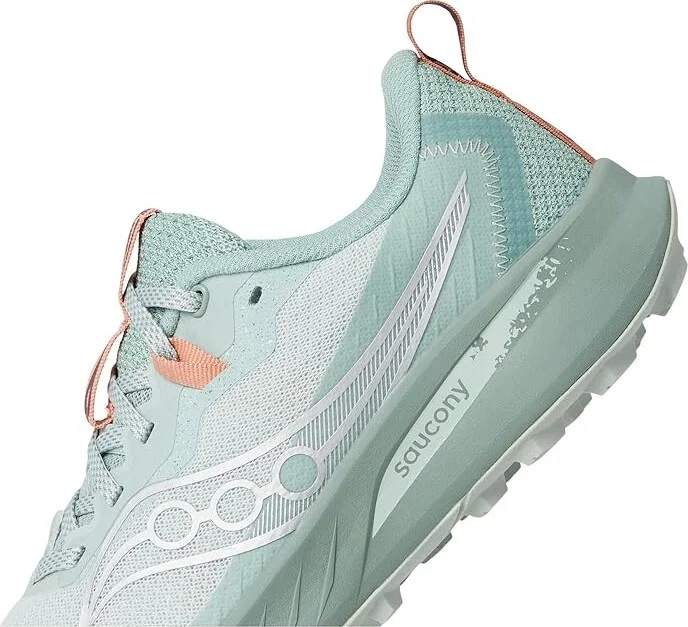 Saucony Peregrine 15 Women's Running Shoes Mist/Aloe : 9 B - Medium, Leather - Image 7